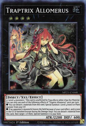 Traptrix Allomerus (Super Rare) [MP21-EN068] 1st Edition