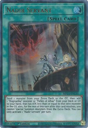 Nadir Servant (Ultra Rare) [MP21-EN135] 1st Edition