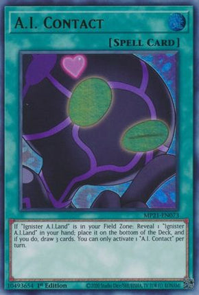 A.I. Contact (Ultra Rare) [MP21-EN073] 1st Edition