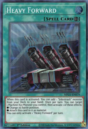 Heavy Forward (Super Rare) [MP21-EN079] 1st Edition