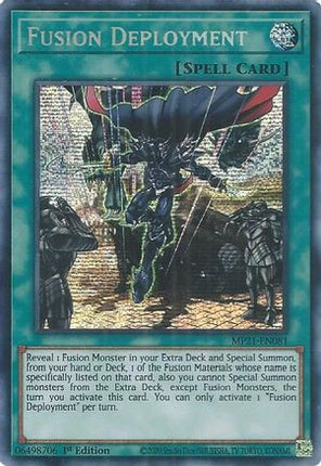 Fusion Deployment (Prismatic Secret Rare) [MP21-EN081] 1st Edition