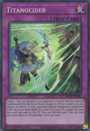 Titanocider (Super Rare) [MP21-EN087] 1st Edition