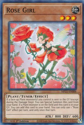 Rose Girl (Common / Short Print) [MP21-EN088] 1st Edition