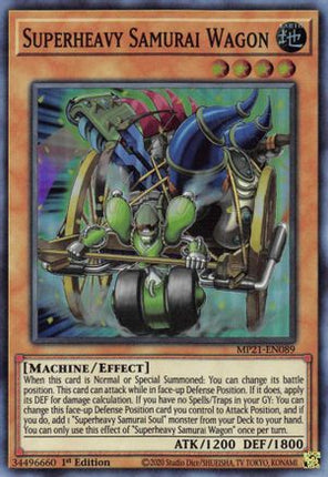 Superheavy Samurai Wagon (Super Rare) [MP21-EN089] 1st Edition