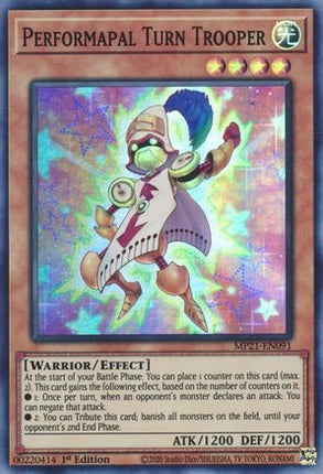 Performapal Turn Trooper (Super Rare) [MP21-EN091] 1st Edition