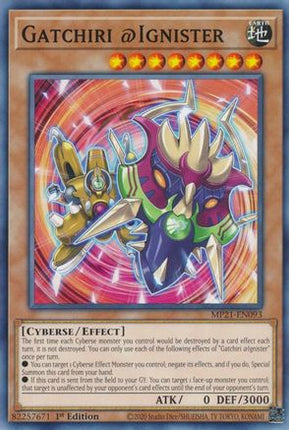 Gatchiri @Ignister (Common / Short Print) [MP21-EN093] 1st Edition