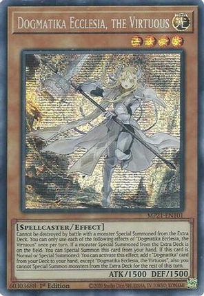 Dogmatika Ecclesia, the Virtuous (Prismatic Secret Rare) [MP21-EN101] 1st Edition
