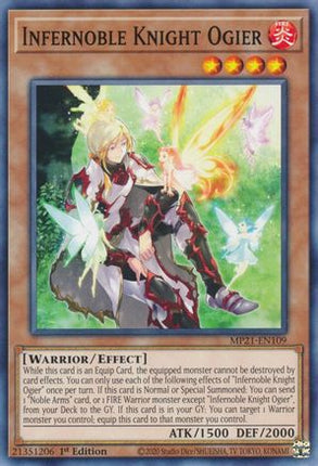 Infernoble Knight Ogier (Common / Short Print) [MP21-EN109] 1st Edition