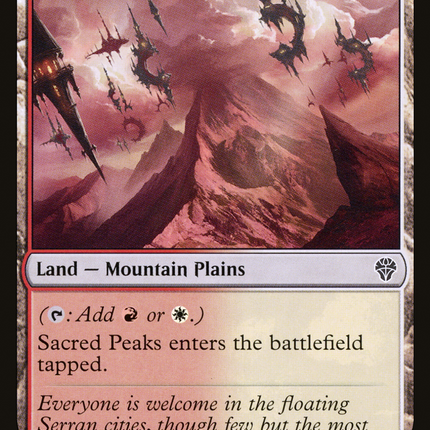 Sacred Peaks [Dominaria United]