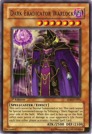 Dark Eradicator Warlock (Ultra Rare) [SD6-EN001] Structure Deck: Spellcaster's Judgment Unlimited