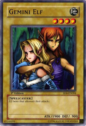 Gemini Elf (Common / Short Print) [SD6-EN004] Structure Deck: Spellcaster's Judgment Unlimited