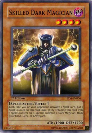 Skilled Dark Magician (Common / Short Print) [SD6-EN006] Structure Deck: Spellcaster's Judgment 1st Edition