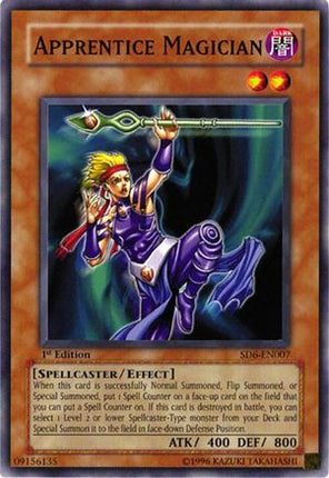 Apprentice Magician (Common / Short Print) [SD6-EN007] Structure Deck: Spellcaster's Judgment Unlimited