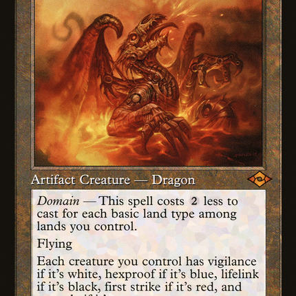 Scion of Draco (Retro) [Modern Horizons 2] Etched Foil