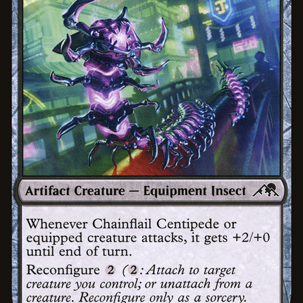 Chainflail Centipede [Kamigawa: Neon Dynasty]