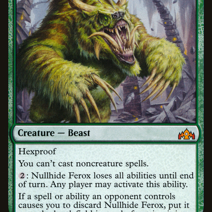 Nullhide Ferox [Guilds of Ravnica]