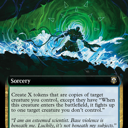 Aggressive Biomancy (Extended Art) [Modern Horizons 3 Commander] Foil