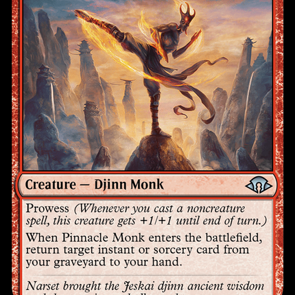Pinnacle Monk // Mystic Peak [Modern Horizons 3] Foil