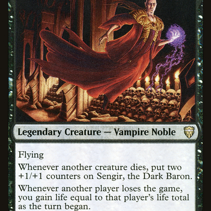 Sengir, the Dark Baron [Commander Legends] Prerelease Foil