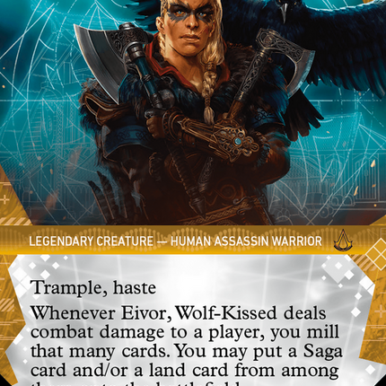 Eivor, Wolf-Kissed (Showcase) (Borderless) [Assassin's Creed] Foil