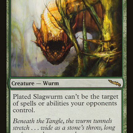 Plated Slagwurm [Mirrodin]