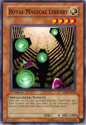 Royal Magical Library (Common / Short Print) [SD6-EN010] Structure Deck: Spellcaster's Judgment 1st Edition