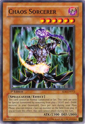Chaos Sorcerer (Common / Short Print) [SD6-EN012] Structure Deck: Spellcaster's Judgment Unlimited
