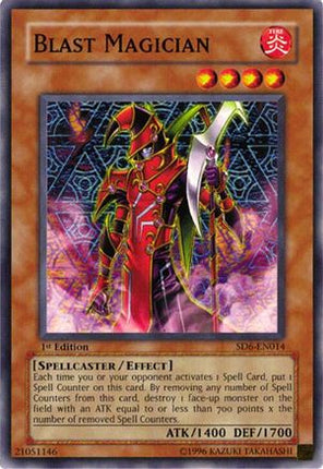 Blast Magician (Common / Short Print) [SD6-EN014] Structure Deck: Spellcaster's Judgment 1st Edition
