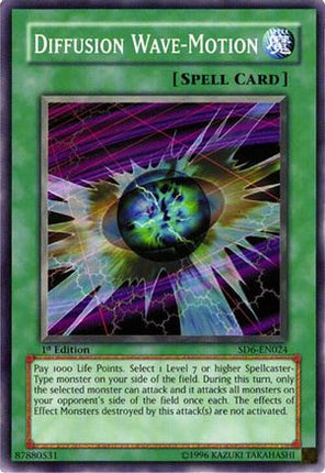 Diffusion Wave-Motion (Common / Short Print) [SD6-EN024] Structure Deck: Spellcaster's Judgment Unlimited