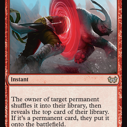 Chaos Warp [Duskmourn: House of Horror Commander]