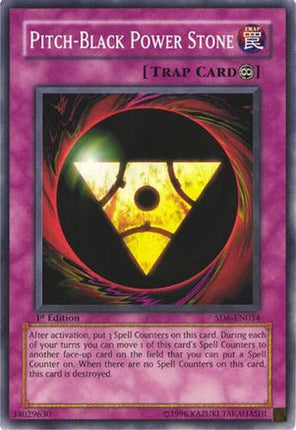 Pitch-Black Power Stone (Common / Short Print) [SD6-EN034] Structure Deck: Spellcaster's Judgment Unlimited