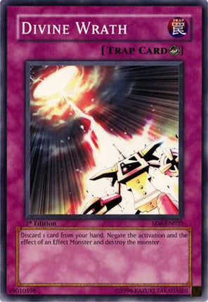 Divine Wrath (Common / Short Print) [SD6-EN035] Structure Deck: Spellcaster's Judgment Unlimited