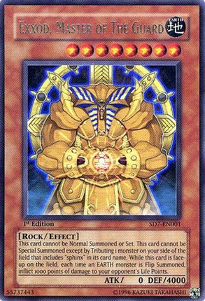 Exxod, Master of the Guard (Ultra Rare) [SD7-EN001] Structure Deck: Invincible Fortress Unlimited