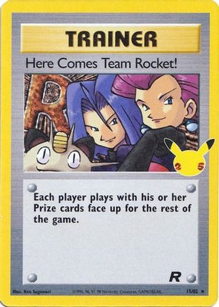Here Comes Team Rocket! - 15/82 [Celebrations: Classic Collection] Holofoil