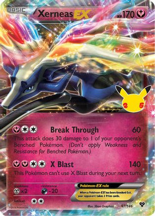 Xerneas EX - 97/146 [Celebrations: Classic Collection] Holofoil