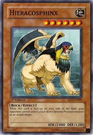 Hieracosphinx (Common / Short Print) [SD7-EN009] Structure Deck: Invincible Fortress Unlimited