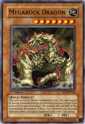Megarock Dragon (Common / Short Print) [SD7-EN012] Structure Deck: Invincible Fortress Unlimited