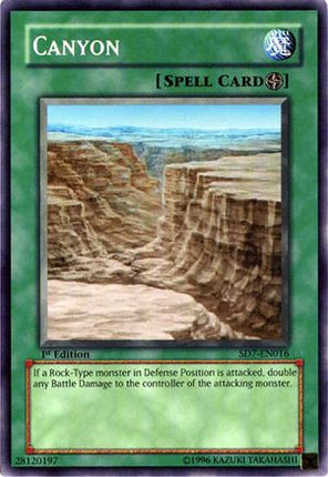 Canyon (Common / Short Print) [SD7-EN016] Structure Deck: Invincible Fortress Unlimited