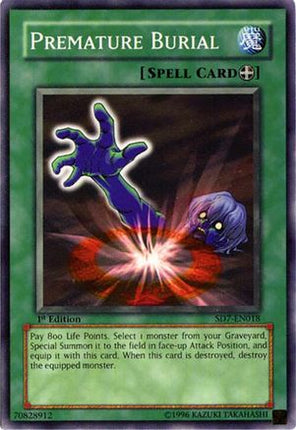 Premature Burial (Common / Short Print) [SD7-EN018] Structure Deck: Invincible Fortress Unlimited