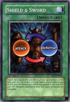 Shield & Sword (Common / Short Print) [SD7-EN020] Structure Deck: Invincible Fortress 1st Edition