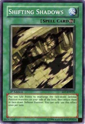 Shifting Shadows (Common / Short Print) [SD7-EN025] Structure Deck: Invincible Fortress Unlimited