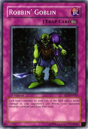 Robbin' Goblin (Common / Short Print) [SD7-EN029] Structure Deck: Invincible Fortress 1st Edition