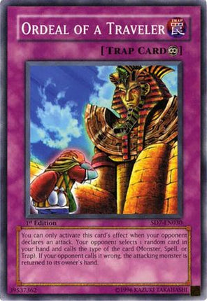 Ordeal of a Traveler (Common / Short Print) [SD7-EN030] Structure Deck: Invincible Fortress 1st Edition