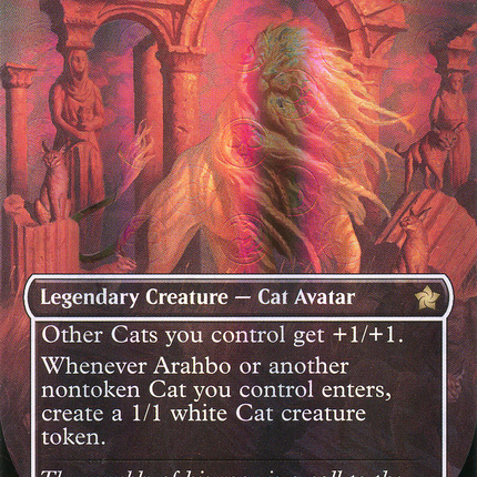 Arahbo, the First Fang (Borderless) [Foundations] Mana Foil