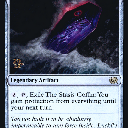 The Stasis Coffin [The Brothers' War Promos] Prerelease Foil