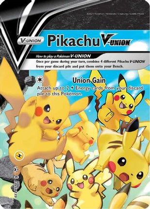 Pikachu V-Union - SWSH139 - SWSH139/null [SWSH: Sword & Shield Promo Cards] Holofoil