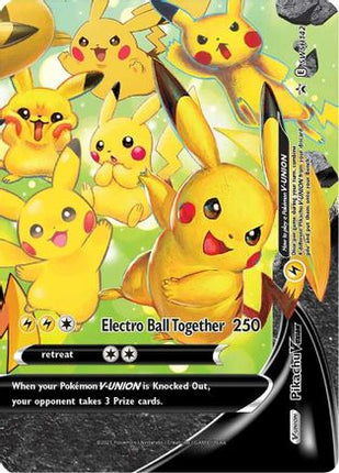 Pikachu V-Union - SWSH142 - SWSH142/null [SWSH: Sword & Shield Promo Cards] Holofoil