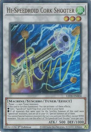Hi-Speedroid Cork Shooter [LED8-EN004] Ultra Rare