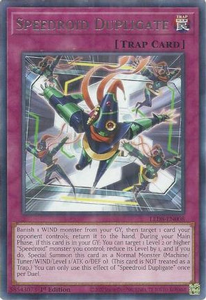 Speedroid Dupligate (Rare) [LED8-EN008] 1st Edition