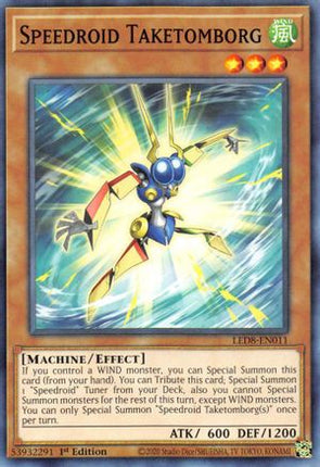 Speedroid Taketomborg (Common / Short Print) [LED8-EN011] 1st Edition